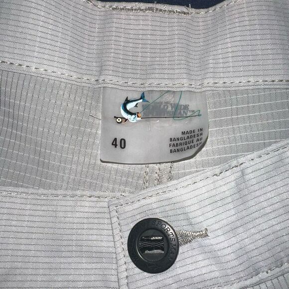 World wide sportsman grey cargo shorts size 40 - Picture 2 of 4